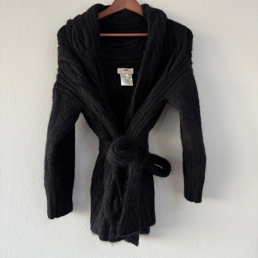 Fuzzi Belted Cardigan